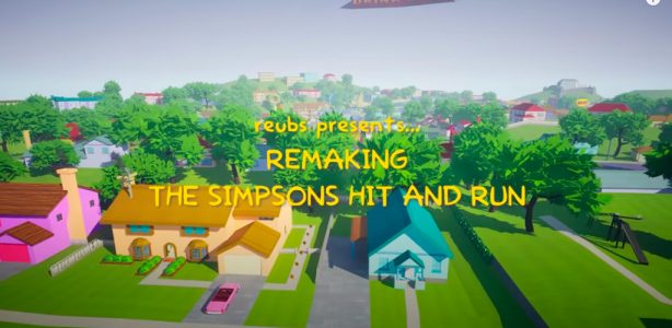 Mira la primera misión de Los Simpsons Hit & Run en Unreal Engine 5
