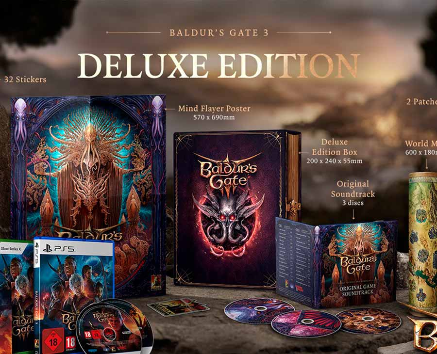 Baldur's Gate 3 : l'édition physique Deluxe contiendra même le Patch 5