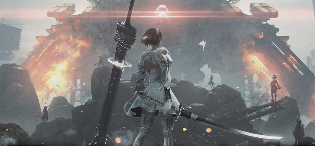 nier final fantasy xiv
