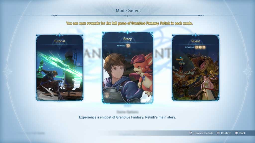 granblue fantasy: relink